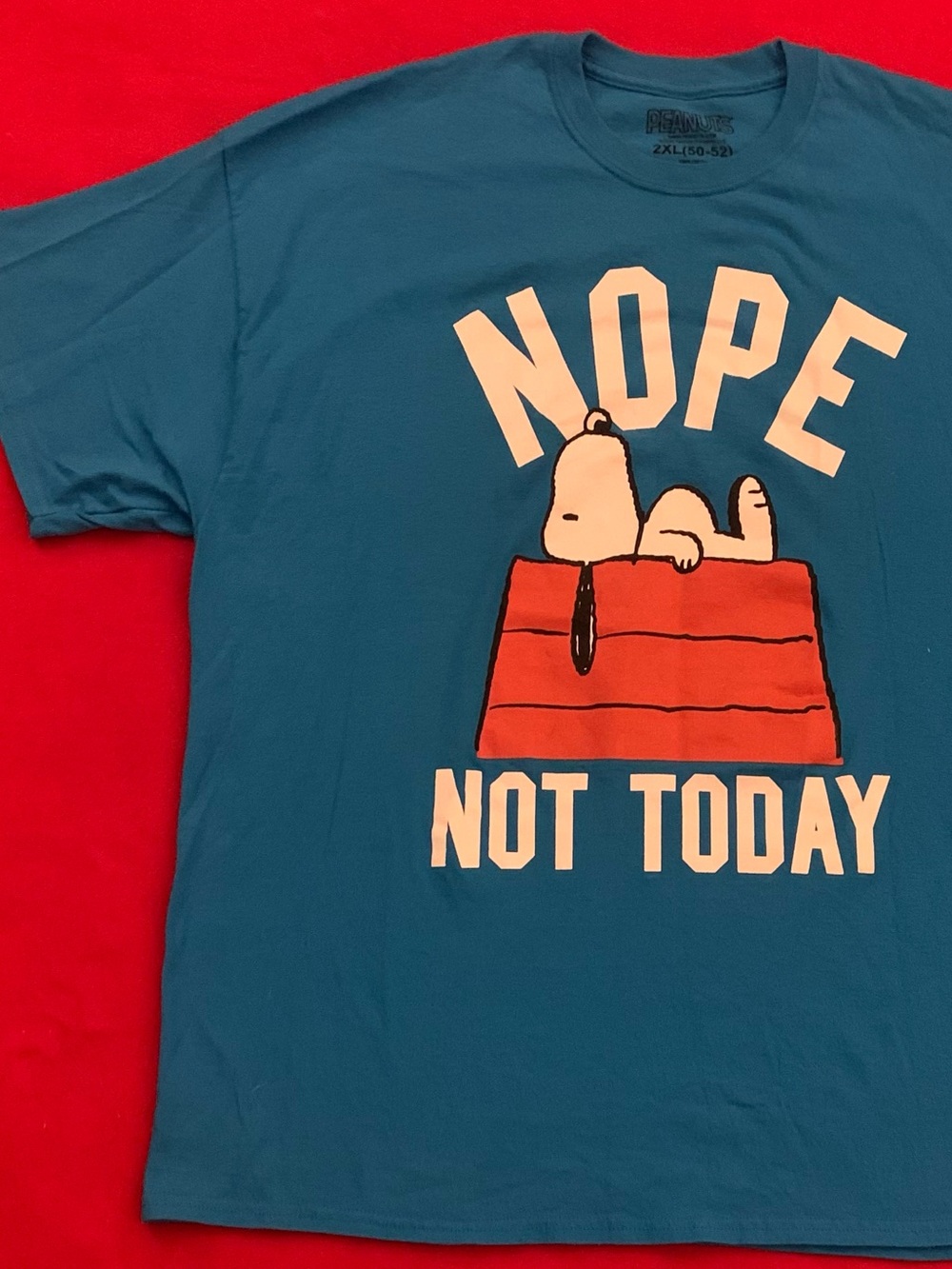 SNOOPY SS “Not Today” Tee